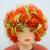Two-color wig,Supporters wig,Party wigs,Wig factory
