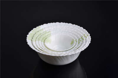Microwave oven heat-resistant tempered glass bowl/sea bowl noodle soup bowl rice bowls/foreign Trade tableware LHW