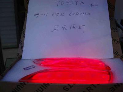 Automobile LED tail light rear bumper change lamp, with steering brake lights