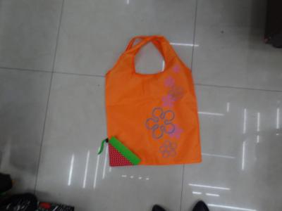 Factory price direct selling strawberry bag folding bag green bag bundle pocket shopping bag welcome to order
