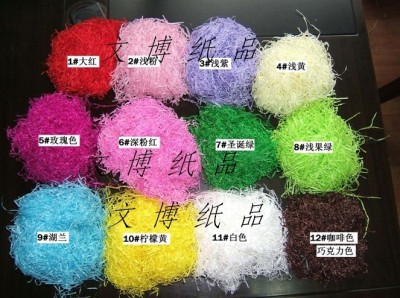 Factory direct a variety of shredded paper