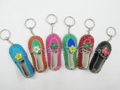 Small huaxie Keychain gift shoes pendant wholesale authentic hand-made shoes made to order factory fashion shoes