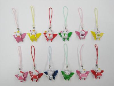 KT cat 2013KT Cat Mobile PVS Angel gift phone cord Apple pendant factory gift mobile phone 