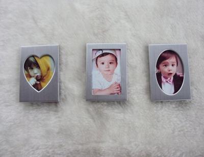 Small aluminum photo frame mini photo frame photo frame