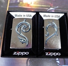 "The flame" United States original counter couple Zhi Bao 28477 authentic ZIPPO new lighters