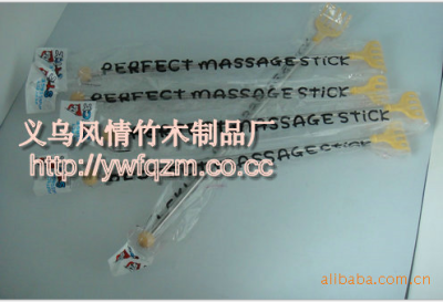 Wholesale supplier of wooden Massager, Tickle does not rely on stainless steel does not rely on tourism souvenir
