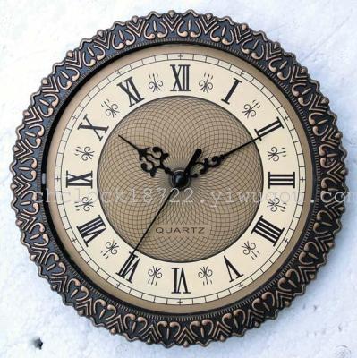 Hour/Inlaid Clock/Crafts Accessories/180mm Antique Frame/Photo Frame Accessories/Mute Stopwatch