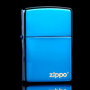 United States original authentic ZIPPO 20446zl Zippo lighter blue ice classic logo