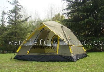 3-4 people more than one person automatic tent outdoor anti storm double quick open tent