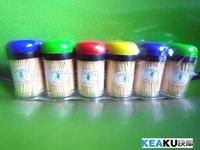 A variety of color hat toothpicks.