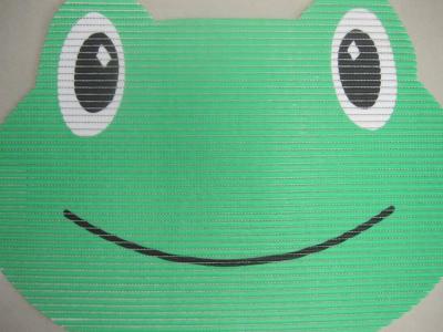 Cartoon PVC frog non-slip mat bathroom non-slip mat bath mat soft rubber floor mat