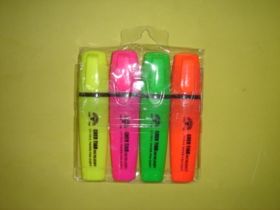 Fluorescent pen using environmental protection
