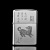 205 original authentic ZIPPO lighter satin sand 12 Zodiac series-the reform movement of the dog