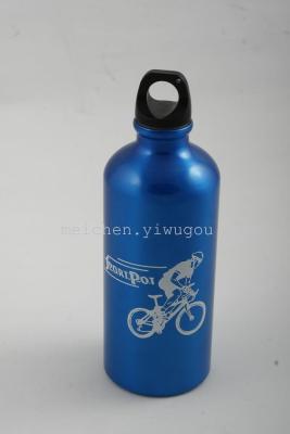 Hot selling classic aluminum sports kettle color bright quality assurance P003