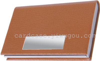 Imitation Leather Metal Brand Box OZX-9502