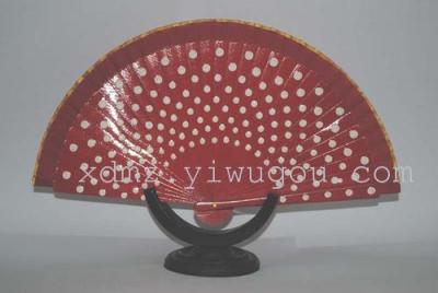 hot selling factory hand painted spanish wood fan