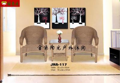 Explosions leisure rattan rattan rattan rattan coffee tables three-piece balcony patio outdoor table and chairs