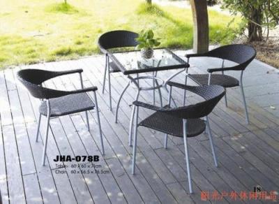 Outdoor furniture rattan cane rattan furniture set five-piece cane lounge chairs terrace lounge