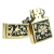 Genuine authentic ZIPPO lighter copper post Cap Black Gold Flower rich 20903 Shoppe Edition limited