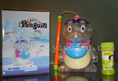 Factory direct new Penguin Lantern bubble machine 0346
