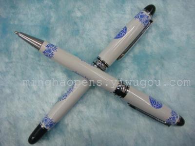 "Factory direct" blue and white porcelain, blue and white porcelain sign pens, motional of colors
