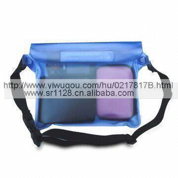 Outdoor waterproof PVC pockets swimming bag, can be loaded simultaneously, such as cell phones, cameras