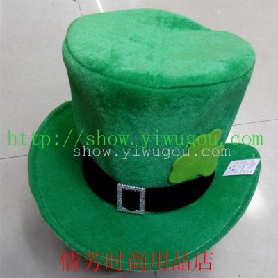 The pleuche hats,Green Hat,Magic Hat,Show hats