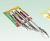 Stainless steel 3PC food tongs bread