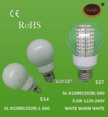 2015! E27/B22LED energy-saving lamp lights green lamp lights