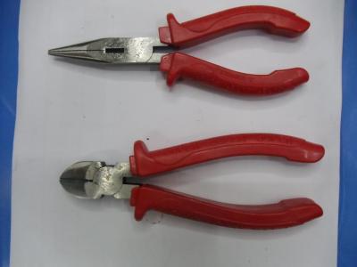 6-Inch Steel Wire Pliers Vice Slanting Forceps Circlip Pliers Flat-Nose Pliers Steel Wire Cutting Hand Tools Hardware Tools