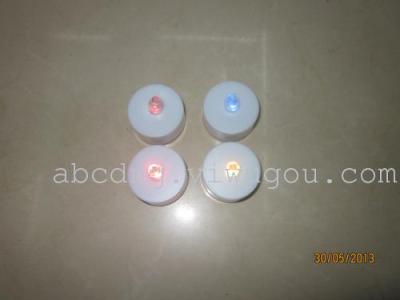 Candles/candle light/colorful light color light/candles/candle lamp with white light/factory outlets