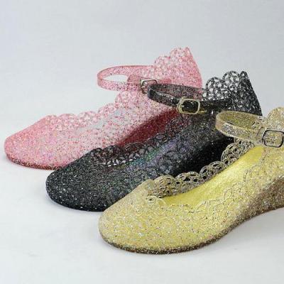Upgrades may be 2013 hollow pure flower jelly wedges women's Sandals shoes wedge Sandals authentic spot wholesale