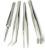 4 sticks stainless steel tweezers tweezers set, clip