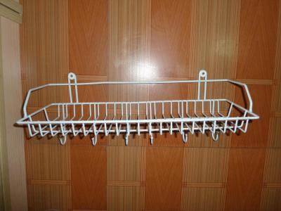 Factory direct-selling immersion small hanging basket furniture rack plastic metal storage hanging rack