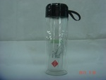 Yulong 318 Double Glass Cup with handle Cover