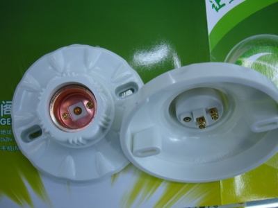 Energy-Saving Lamp Special 11cm Large Flat Lamp Holder E27 Universal Screw