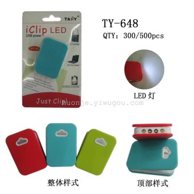 Ty-648 LED Small Flashlight Clip