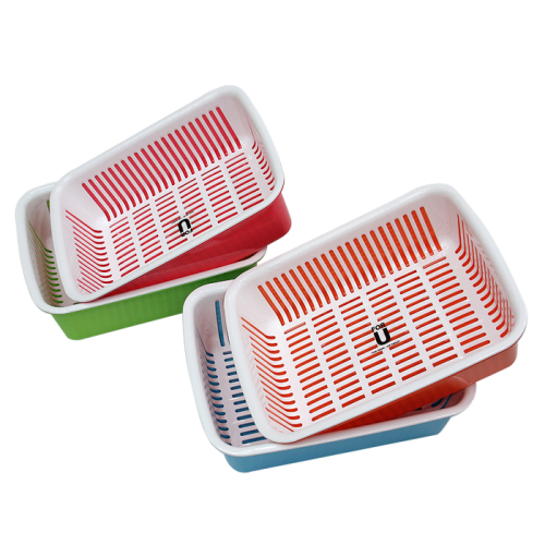 Dual-Use Rectangular Drip Basket 