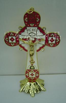 Metal cross religious cross