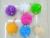 Set of Candy Grain Color Loofah Mesh Sponge Same Color Lanyard High-End Shower Net Ball