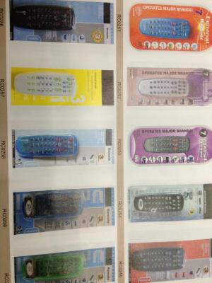 Various Designs Universal Remote Control at Home and Abroad