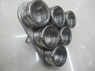 Stainless steel kitchenware Stainless steel six pieces set seasoning