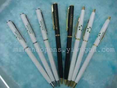 Hotel ballpoint metal pen with a pen factory outlet, please consult Ming Hao factory plus LOGO