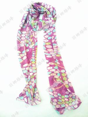 Chiffon tuck four-colour scarf winter scarf fashion scarves of chiffon scarf trade scarves