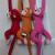 Factory Outlet 60 cm small monkeys called long arm bands and plush toys monkey color blending