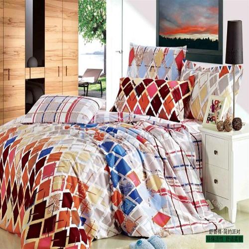 snow pigeon home textile bedding shu xiang cotton four-piece set series foreign trade wholesale procurement boutique-simple party