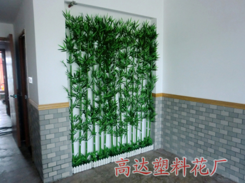 2m simulation bamboo fake bamboo plastic bamboo green bamboo leaf simulation leaf simulation flower emulational lawn