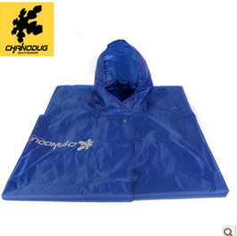 Triple outdoor xianuoduoji equipment outdoor poncho raincoat climbing multifunctional rain cover rubberized