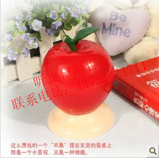 2011 cute Apple press toothpick holder toothpick box creative toothpick tank automatic toothpick holder