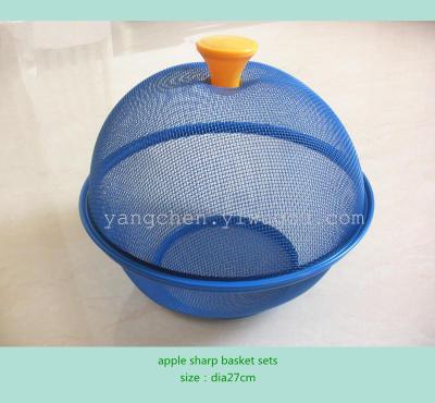 27cm fruit basket, wash vegetable blue, wash rice blue